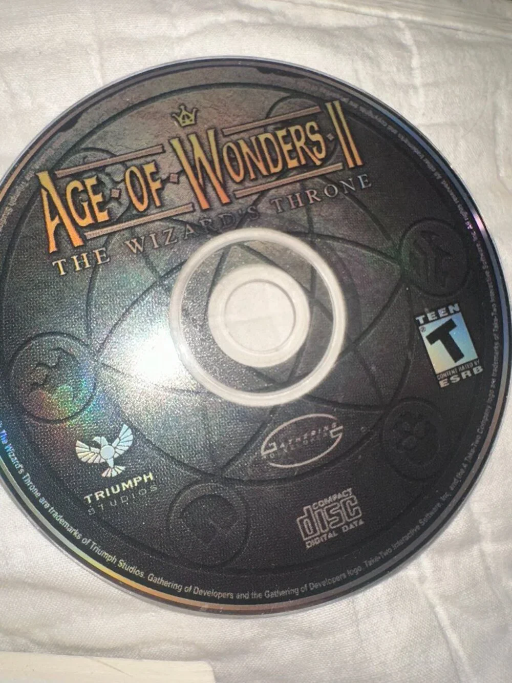 Age of Wonders II The Wizard’s Throne PC CD ROM Game Triumph Studios Fantasy Str